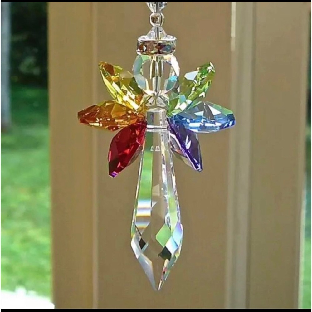 Small crystal sun catcher